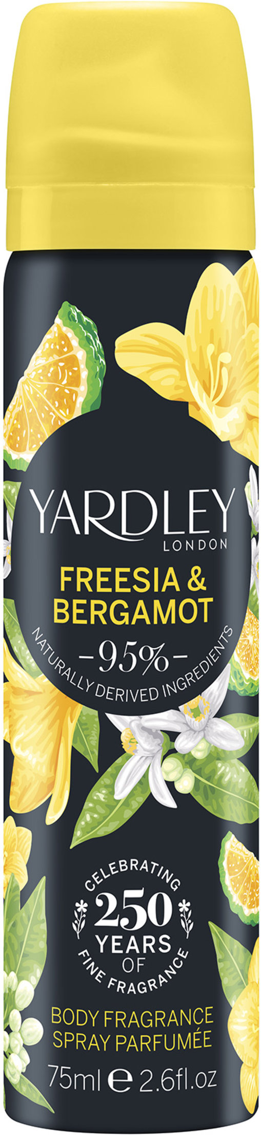 Yardley London Freesia & Bergamot 75ml Body Spray