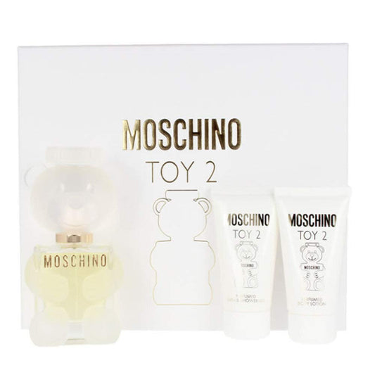 Moschino Toy 2 Gift Set 100ml EDP + 10ml EDP + 100ml Shower Gel + 100ml Body Lotion