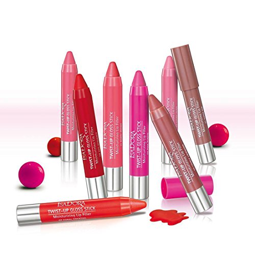 Isadora Twist-up Gloss Stick Moisturizing Lip Filler 2.7g Lip Gloss Balm
