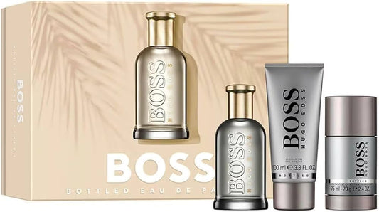 Hugo Boss Boss Bottled Eau de Parfum Gift Set 100ml EDP + 100ml Shower Gel + 75g Deodorant Stick