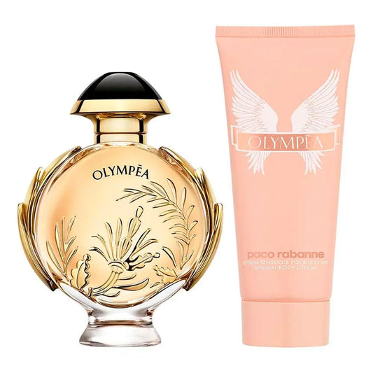 Paco Rabanne Olympea Solar Gift Set 50ml EDP Spray - 75ml Body Lotion