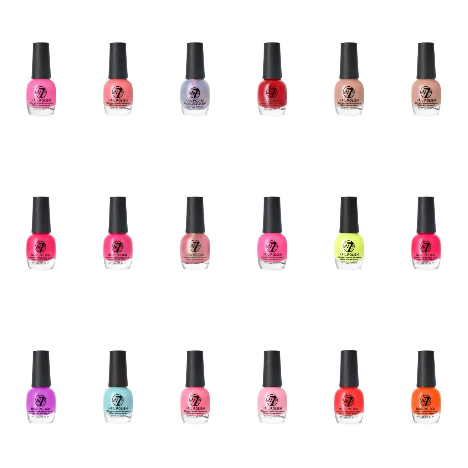 W7 Matte Nail Polish 15ml - 158 Matte Latte