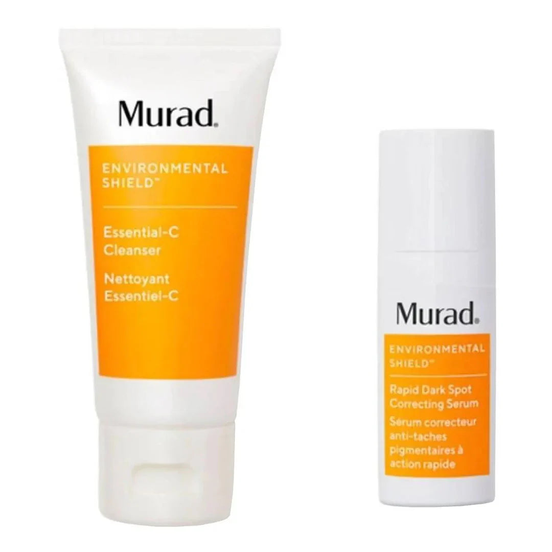 Murad The Derm Report Brighter More Radiant Skin Set 60ml Cleanser + 10ml Dark Spot Correcting Serum