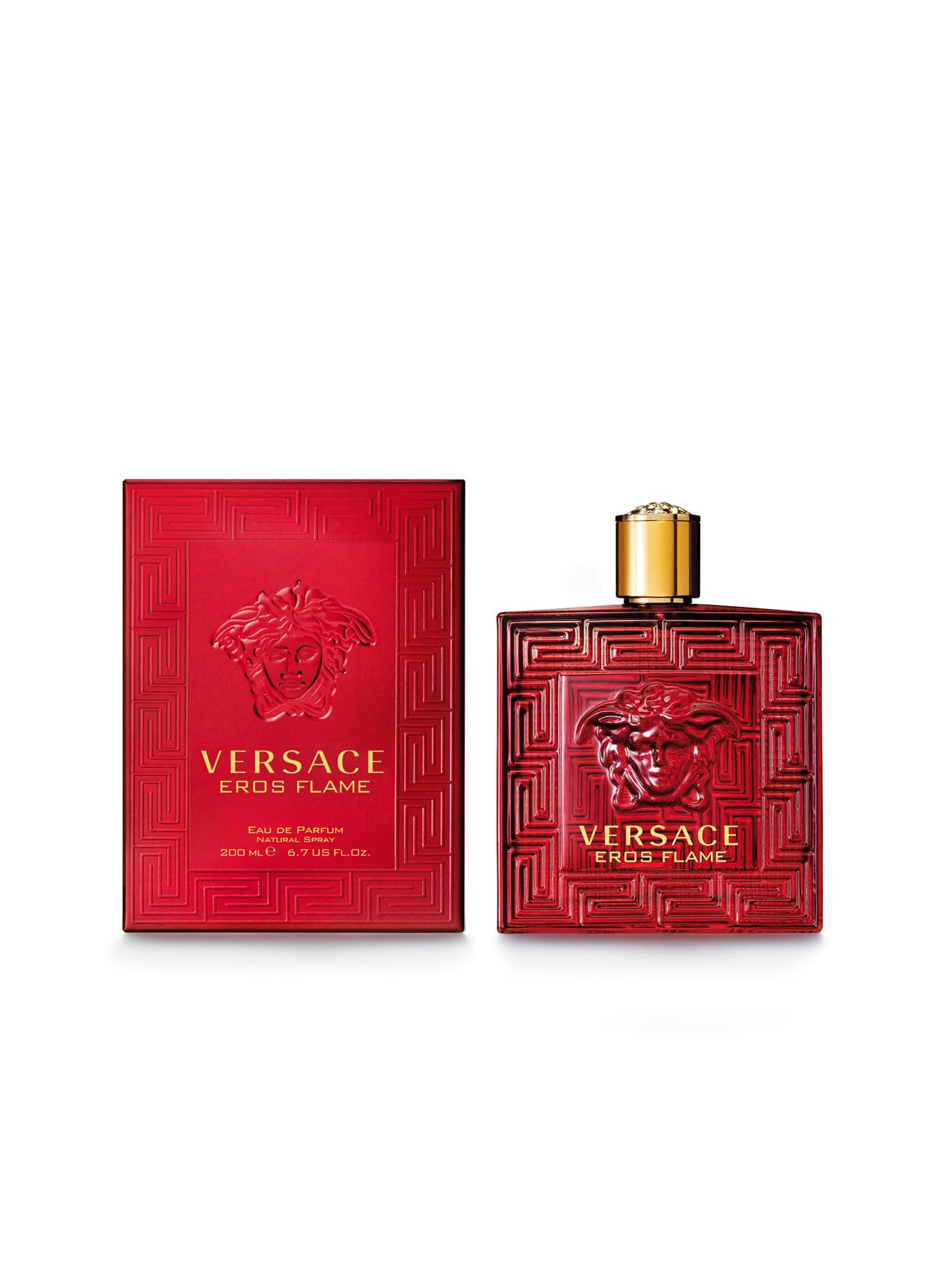 Versace Eros Flame Eau de Parfum Spray - Signature Italian Fragrance Collection