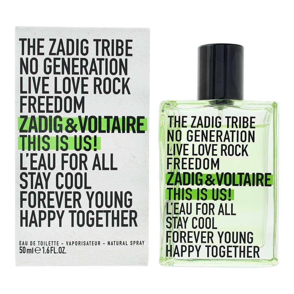Zadig & Voltaire This Is Us! L'Eau For All Eau de Toilette 50ml Spray