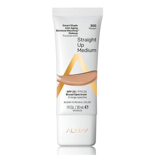 Almay Smart Shade Anti-aging Skintone Matching Foundation - #500 - 30ml