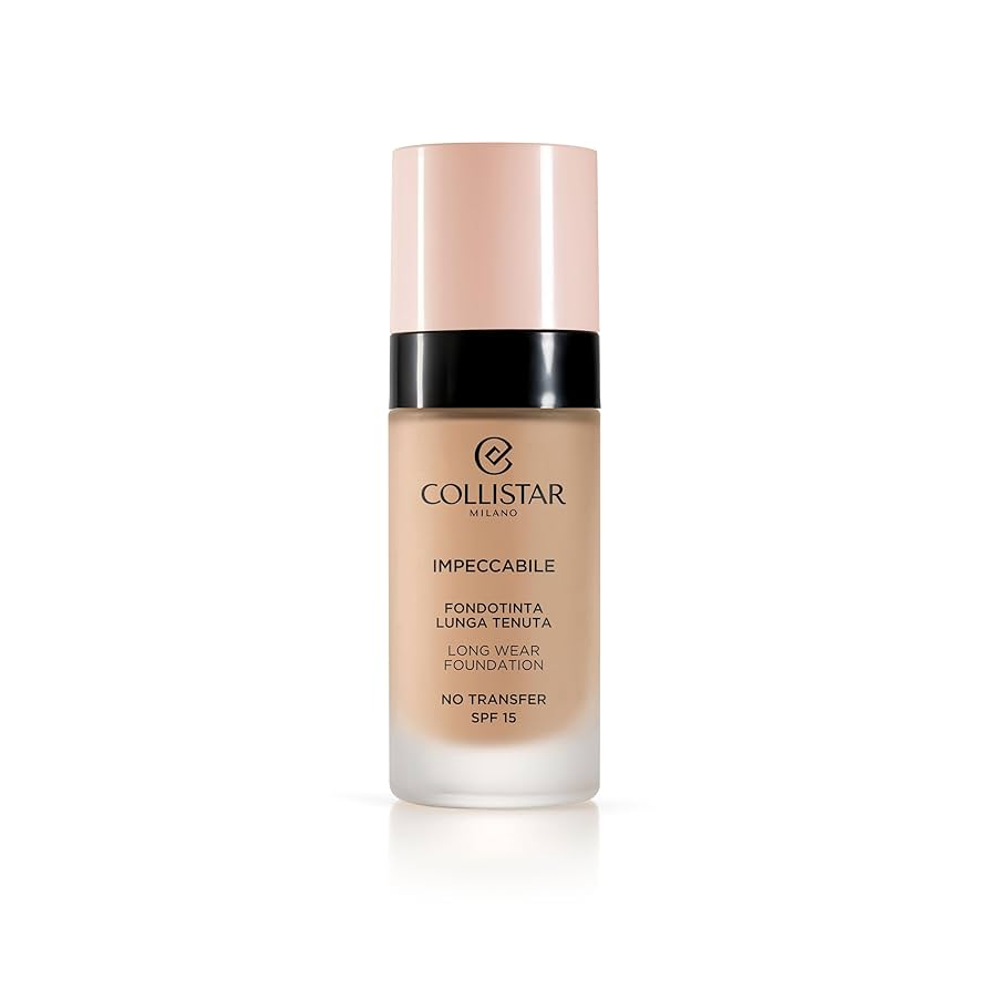 Collistar Impeccabile Long Wear Foundation SPF15 30ml - Lightweight, Long-Lasting Coverage