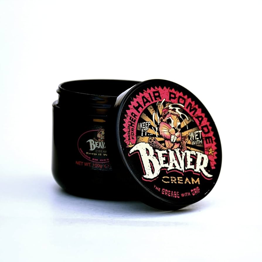 Cock Grease Beaver Oil Base Hair Pomade - Premium Styling for Strong Hold & Smooth Finish