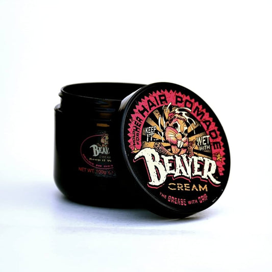 Cock Grease Beaver Oil Base Hair Pomade - Premium Styling for Strong Hold & Smooth Finish