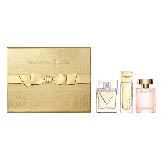 Michael Kors Miniatures Gift Set 5ml Gorgeous EDP - 5ml Sexy Amber EDP - 4ml Wonderlust EDP
