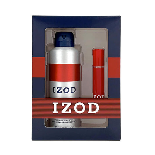Izod Red Gift Set 15ml EDT + 200ml Body Spray