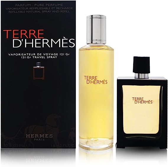 Hermes Terre d'Hermes Gift Set 30ml EDP Spray - 125ml EDP Refill