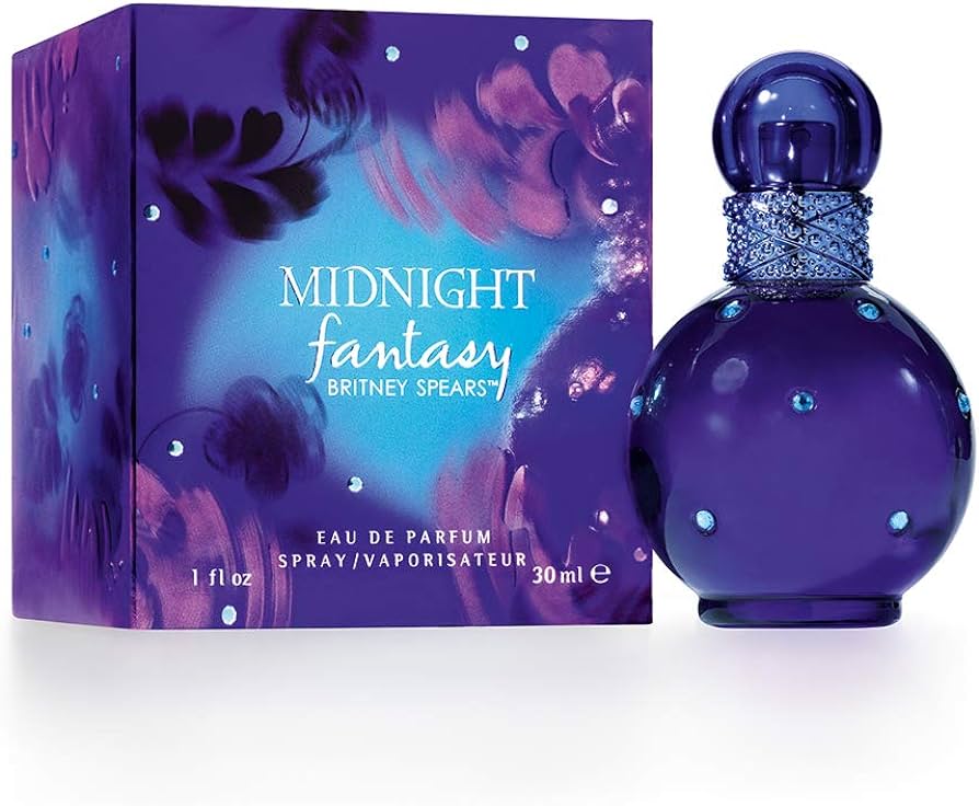 Britney Spears Midnight Fantasy Eau de Parfum and Fragrance Mist Collection