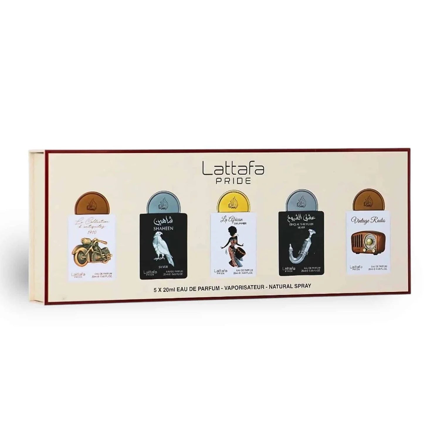 Lattafa Pride Gift Set Collection No.5 - 5 X 20ml
