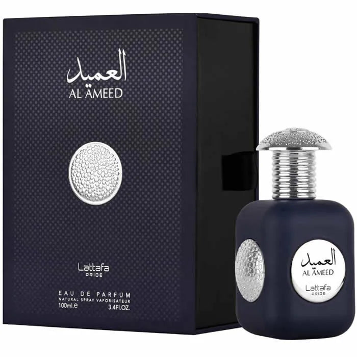 Lattafa Perfumes Al Ameed Silver Eau De Parfum 100ml Spray