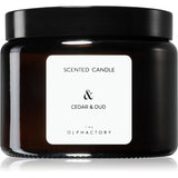 The Olphactory Cedar Oud Scented Candle 360g