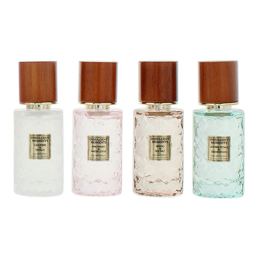 Indulgent Moments Replica Gift Set 15ml Cashmere & Vanilla Edp + 15ml Pink Peony & Water Lotus Edp + 15ml Neroli & Sea Salt Edp + 15ml Jasmine Petals & Cedarwood Edp