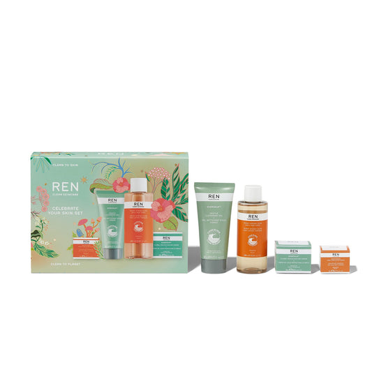 Ren Celebrate Your Skin Gift Set 4 Pieces