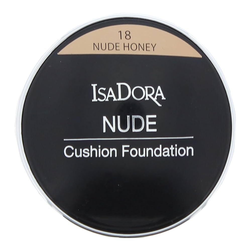 Isadora Nude Cushion Foundation 15g Lightweight Liquid Makeup with Natural Finish