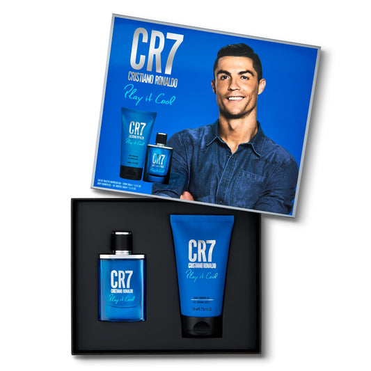 Cristiano Ronaldo CR7 Play It Cool Gift Set 30ml EDT Spray - 150ml Shower Gel