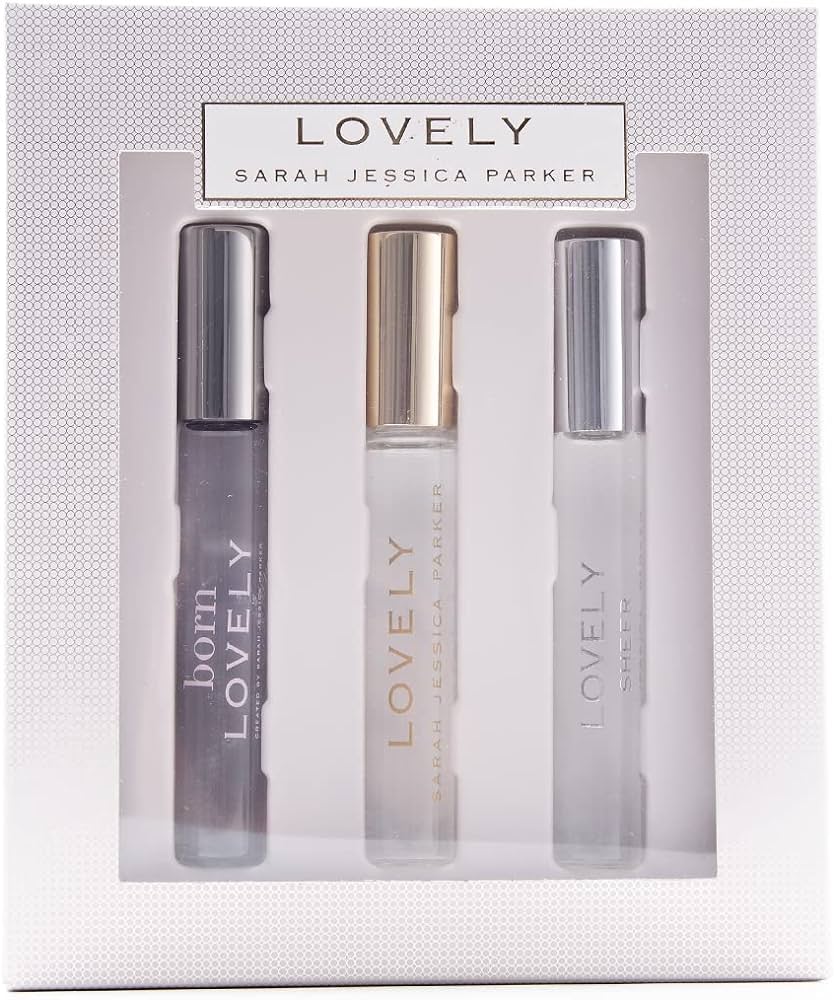 Sarah Jessica Parker Lovely Gift Set 10ml Lovely Sheer EDP - 10ml Born Lovely EDP - 10ml Lovely EDP