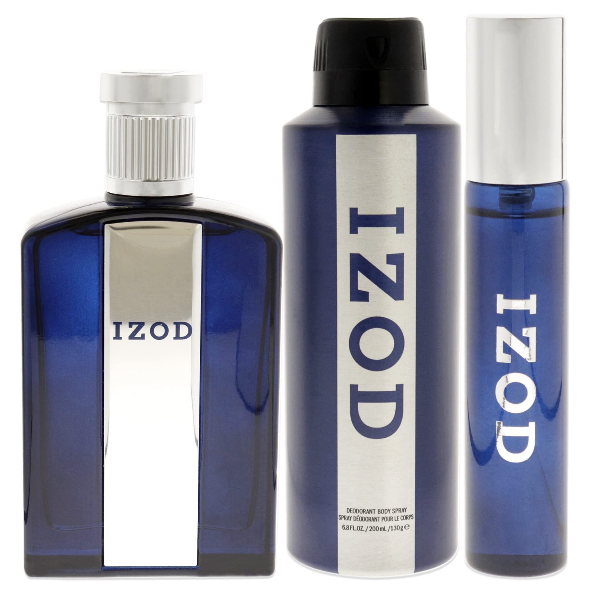Izod Blue Gift Set 100ml Edt + 15ml Edt + 200ml Body Spray