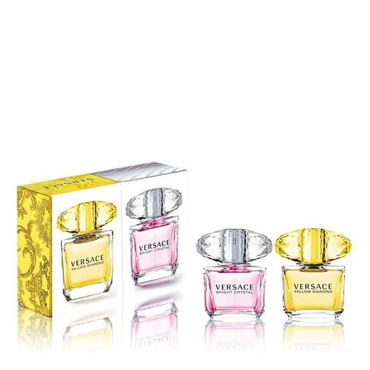 Versace Gift Set 30ml Yellow Diamond EDT - 30ml Bright Crystal EDT