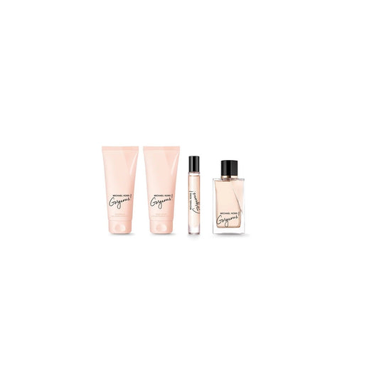 Michael Kors Gorgeous! Gift Set 100ml EDP - 100ml Body Lotion - 100ml Shower Gel - 5ml EDP