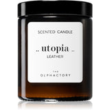 The Olphactory Utopia Leather Scented Candle