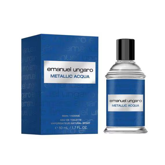 Emanuel Ungaro Metallic Acqua Men Eau de Toilette 50ml Spray