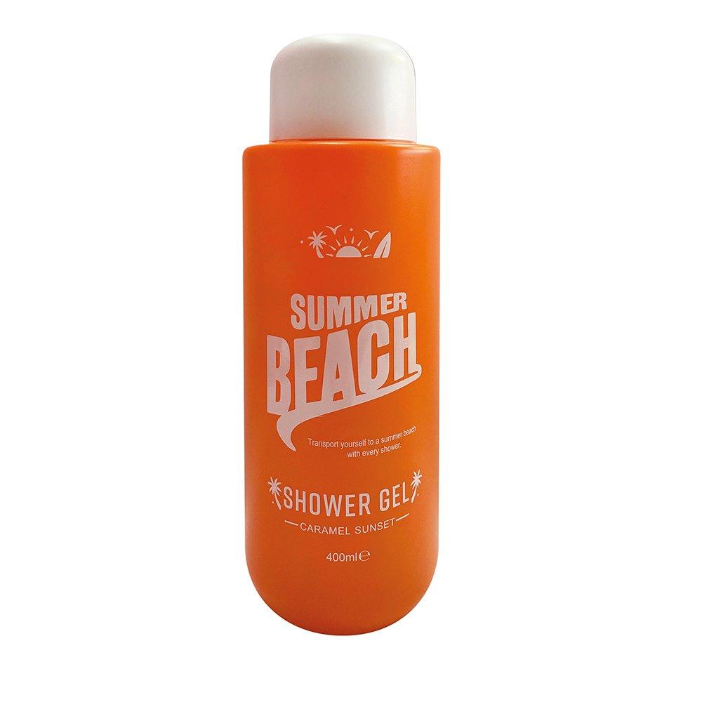 Summer Beach Shower Gel In Caramel Sunset 400ml