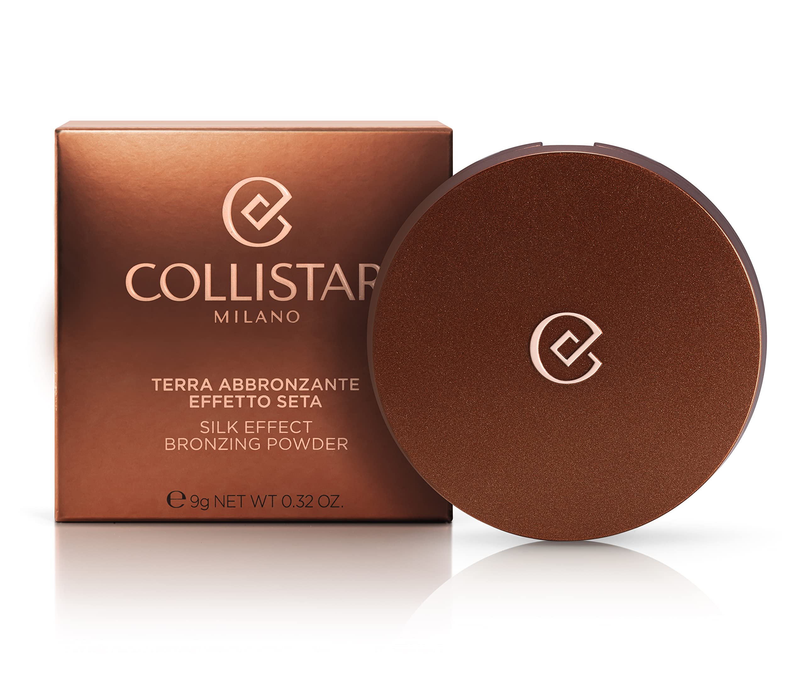 Collistar Silk Effect Bronzing Powder 9g Matte and Glow Finishes for Radiant Skin