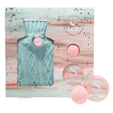 The Kind Edit Co. Signature Gift Set Hot Water Bottle + 120ml Body Butter