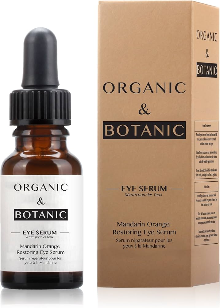 Organic & Botanic Mandarin Orange Restoring Eye Serum 15ml