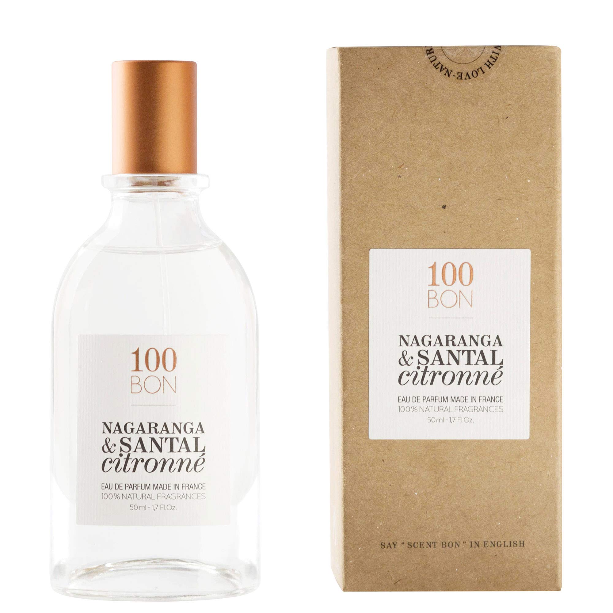 100BON Nagaranga & Santal Citronne Refillable Eau de Parfum Concentrate Spray 15ml & 50ml
