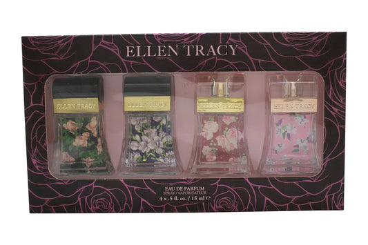 Ellen Tracy Gift Set 15ml Courageous Edp + 15ml Strong Edp + 15ml Sensational Edp + 15ml Sprakling Edp