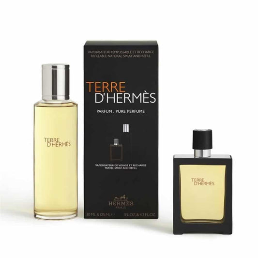 Hermes Terre d'Hermes Gift Set 30ml EDP Spray - 125ml EDP Refill