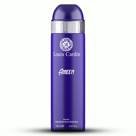 Louis Cardin Ameen Homme Deodorant 200ml Spray