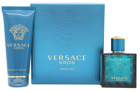 Versace Eros Gift Set 50ml EDT - 100ml Shower Gel