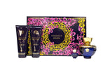 Versace Pour Femme Dylan Blue Gift Set 100ml EDP - 5ml EDP - 100ml Shower Gel - 100ml Body Lotion