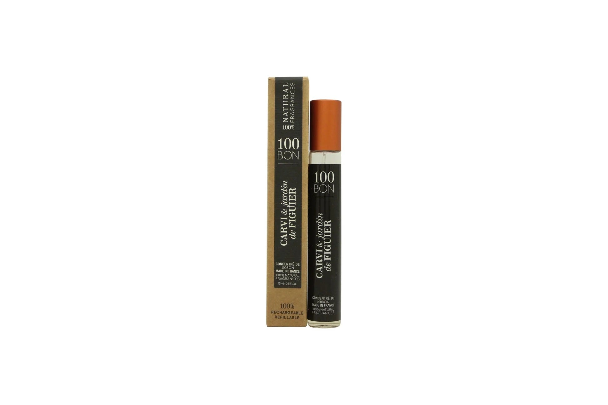 100BON Carvi & Jardin De Figuier Refillable Concentré Eau de Parfum 15ml Spray