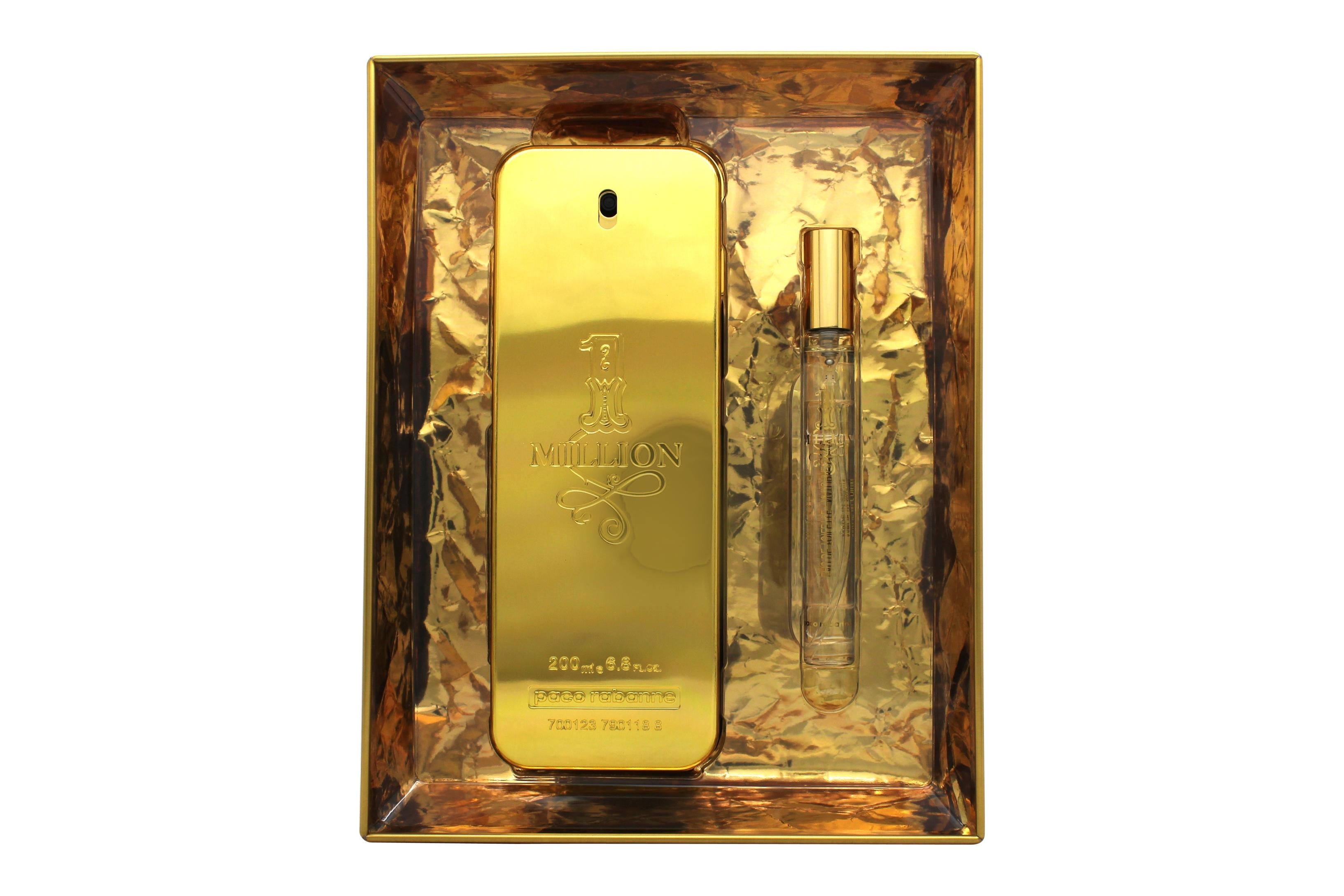 Paco Rabanne 1 Million Gift Set 200ml EDT - 10ml EDT