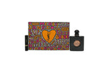 Yves Saint Laurent Black Opium Gift Set 50ml EDP - 2ml Lash Clash Mascara - Pouch