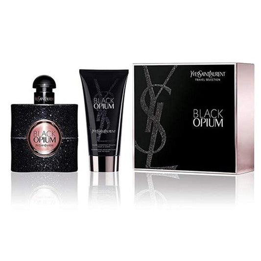 Yves Saint Laurent Black Opium Gift Set 50ml EDP - 50ml Body Lotion