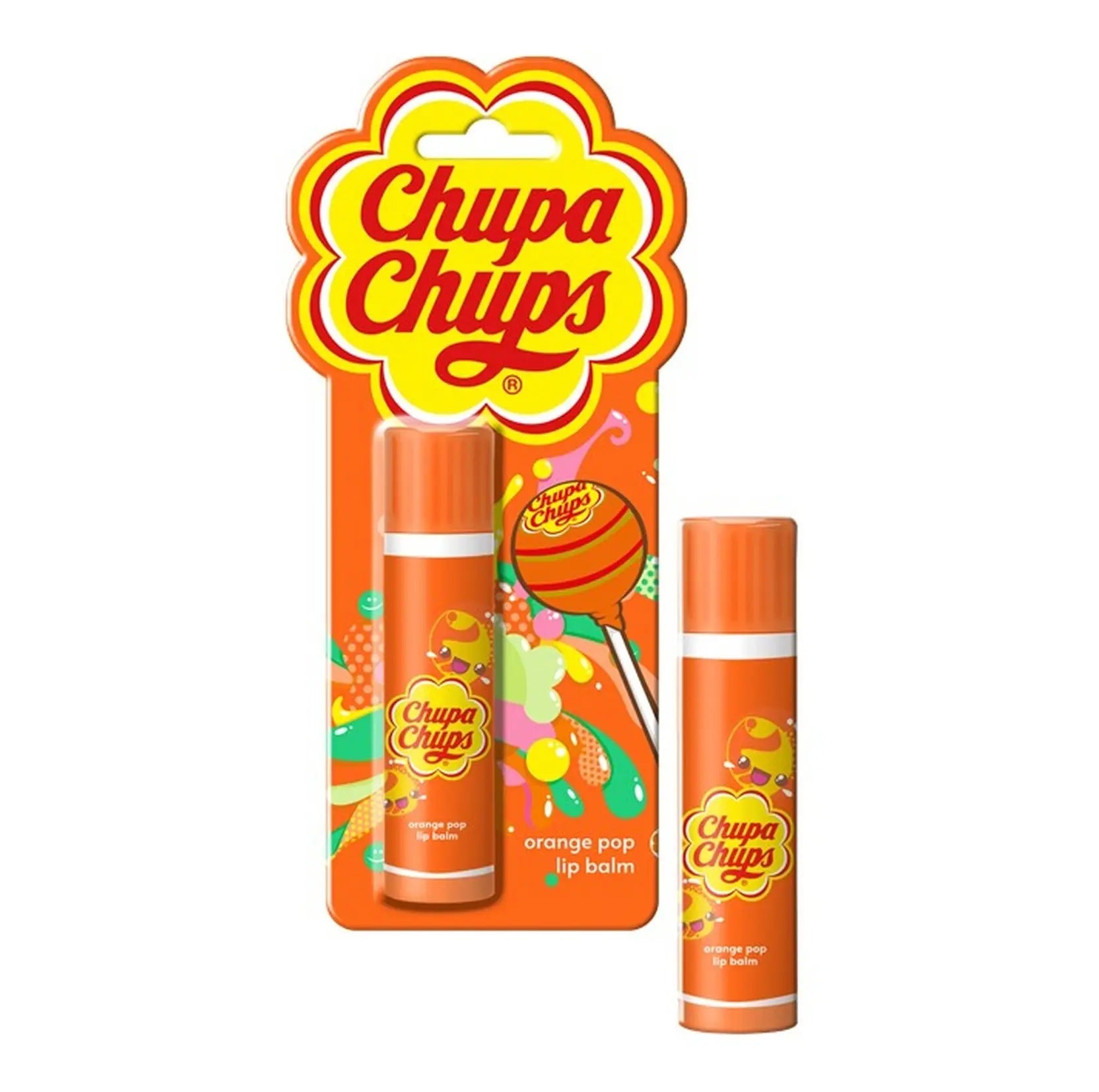 Chupa Chups Orange Pop Lip Balm 0.7g