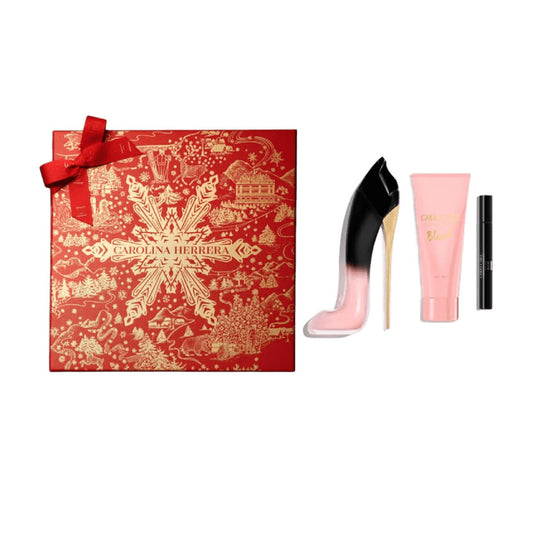 Carolina Herrera Good Girl Blush Elixir Gift Set EDP Spray 80ml + EDP Spray 10ml + Body Lotion 100ml