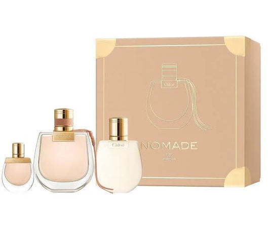 Chlo√© Nomade Gift Set 75ml EDP - 5ml EDP - 100ml Body Lotion