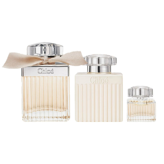 Chloe Signature Gift Set 75ml EDP - 100ml Body Lotion - 10ml EDP