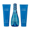 Davidoff Cool Water Woman Gift Set 100ml EDT + 75ml Body Lotion + 75ml Shower Gel