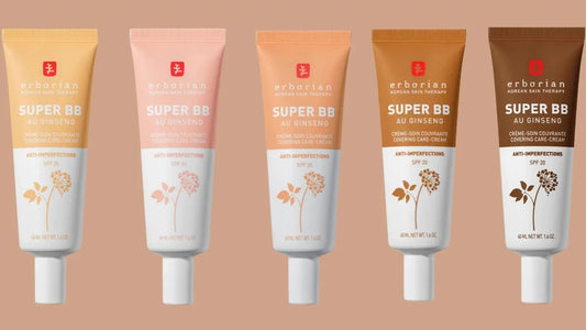 Erborian Super BB Au Ginseng Covering Care-Cream SPF20 40ml Moisturizing Foundation Cream